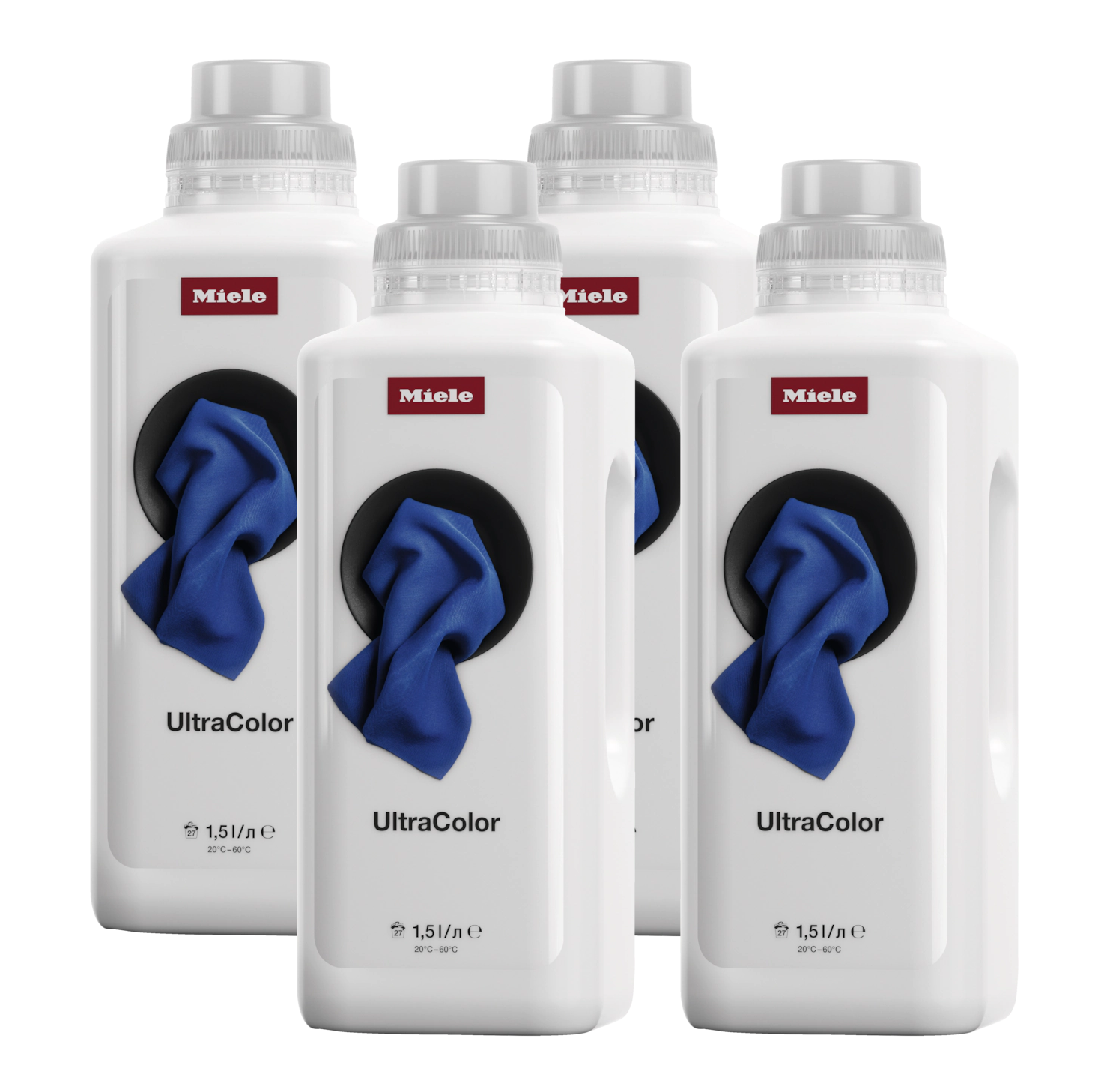 Набор для стирки цветного белья UltraColor Aqua WA UC 1501 L 1,5лх4 шт. Miele купить в #REGION_NAME_DECLINE_PP# | Всегда в наличии! | Артикул 12647690 | Официальный сайт