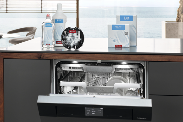 Способы дозировки моющих средств в посудомоечных машинах Miele Способы дозировки моющих средств в посудомоечных машинах Miele