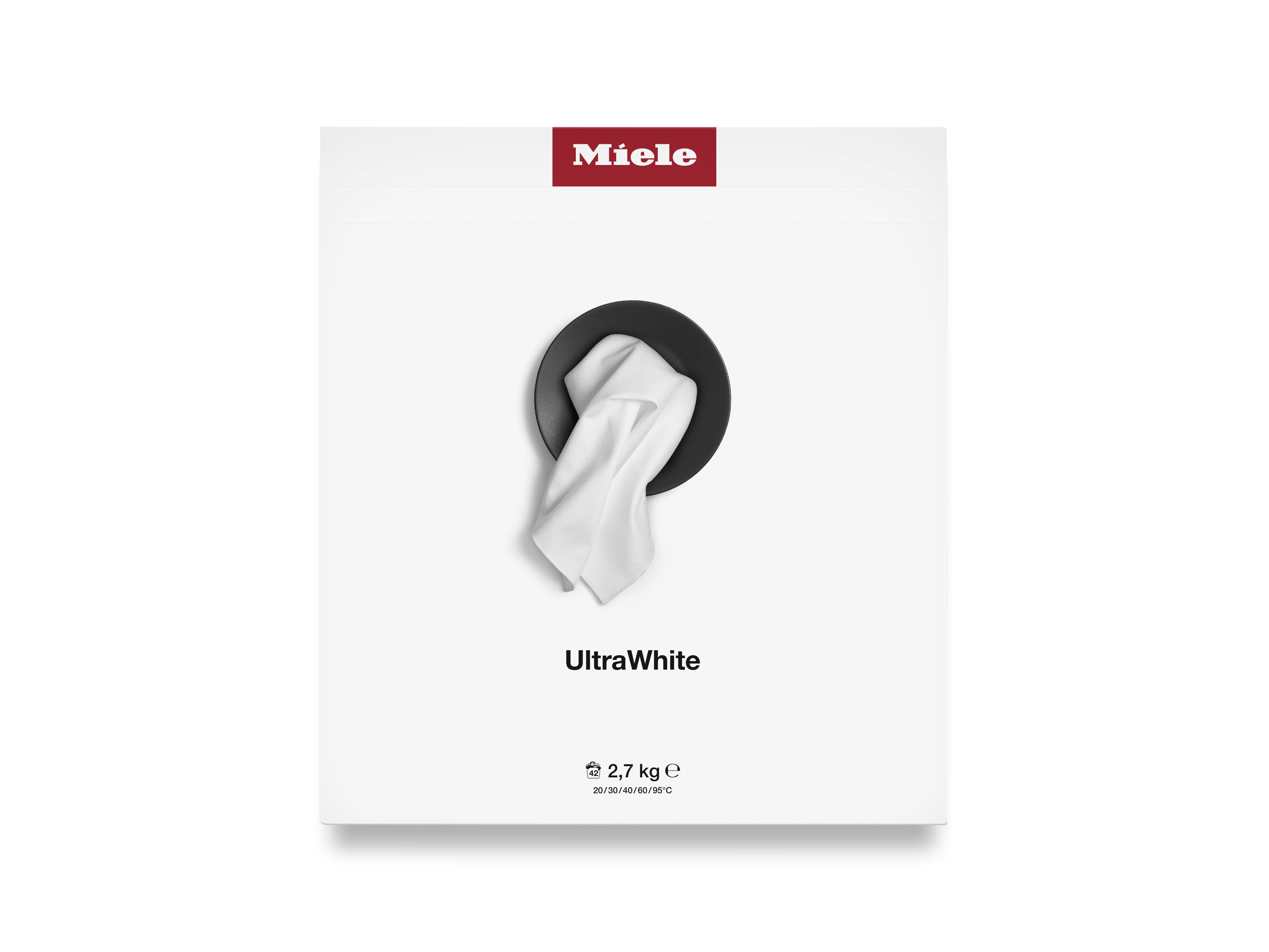 Порошок для стирки белого белья UltraWhite WA UW 2702 P 2,7 кг Miele купить в #REGION_NAME_DECLINE_PP# | Всегда в наличии! | Артикул 12665230 | Официальный сайт