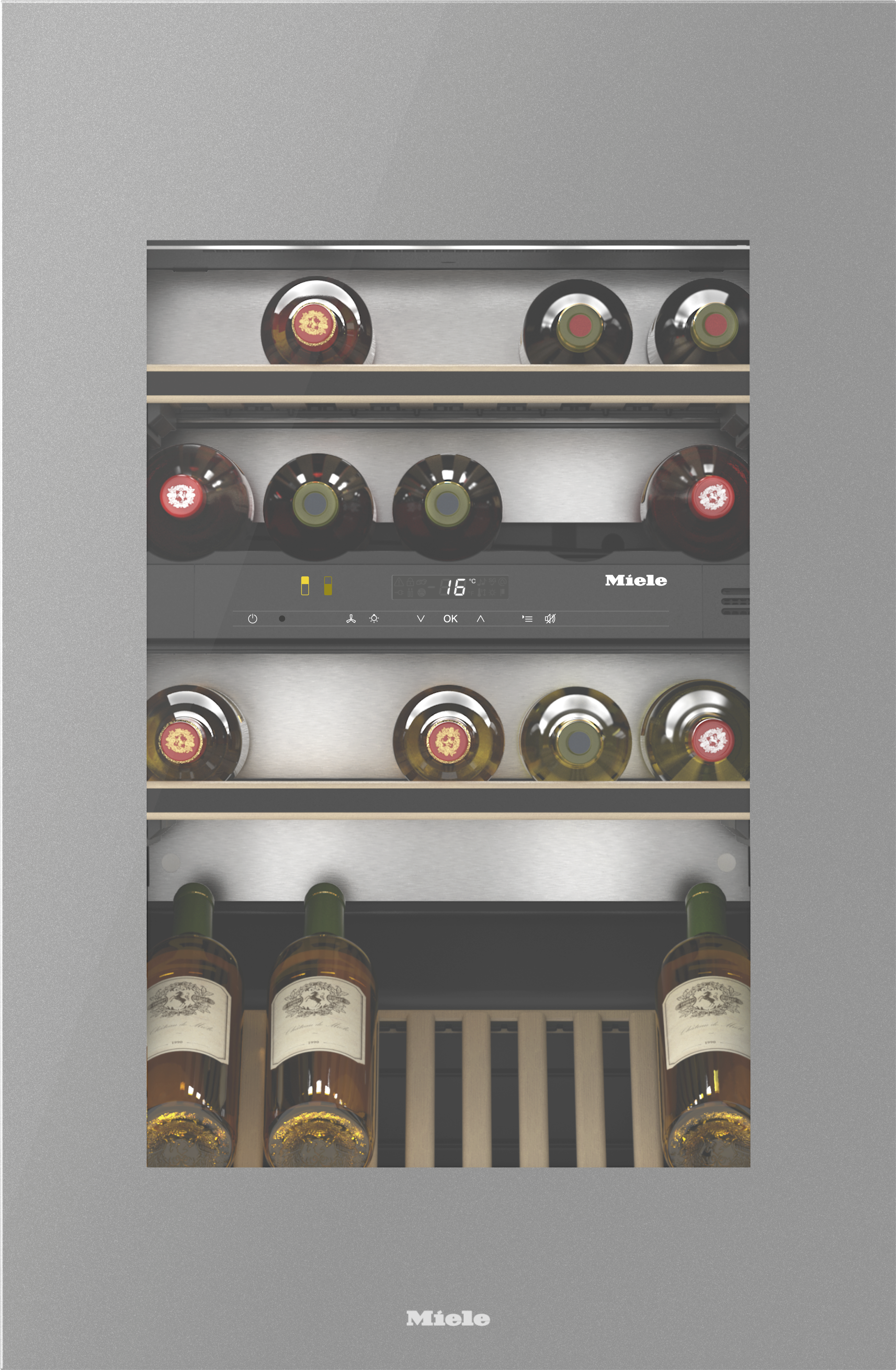 Миле Винный холодильник KWT 6422 iG-1 GRGR графитовый серый Miele