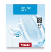 Таблетки для мытья посуды в ПММ UltraTabs All in 1 GS CL 0607 T 60 шт. Miele купить в Калининграде | Всегда в наличии! | Артикул 12737750 | Официальный сайт