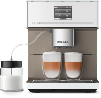Миле Кофемашина CM 7550 CoffeePassion BRWS бриллиантовый белый Miele